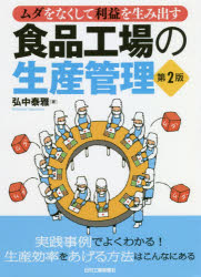 食品工場の生産管理　ムダをなくして利益を生み出す