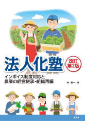 法人化塾　インボイス制度対応と農業の経営継承・組織再編