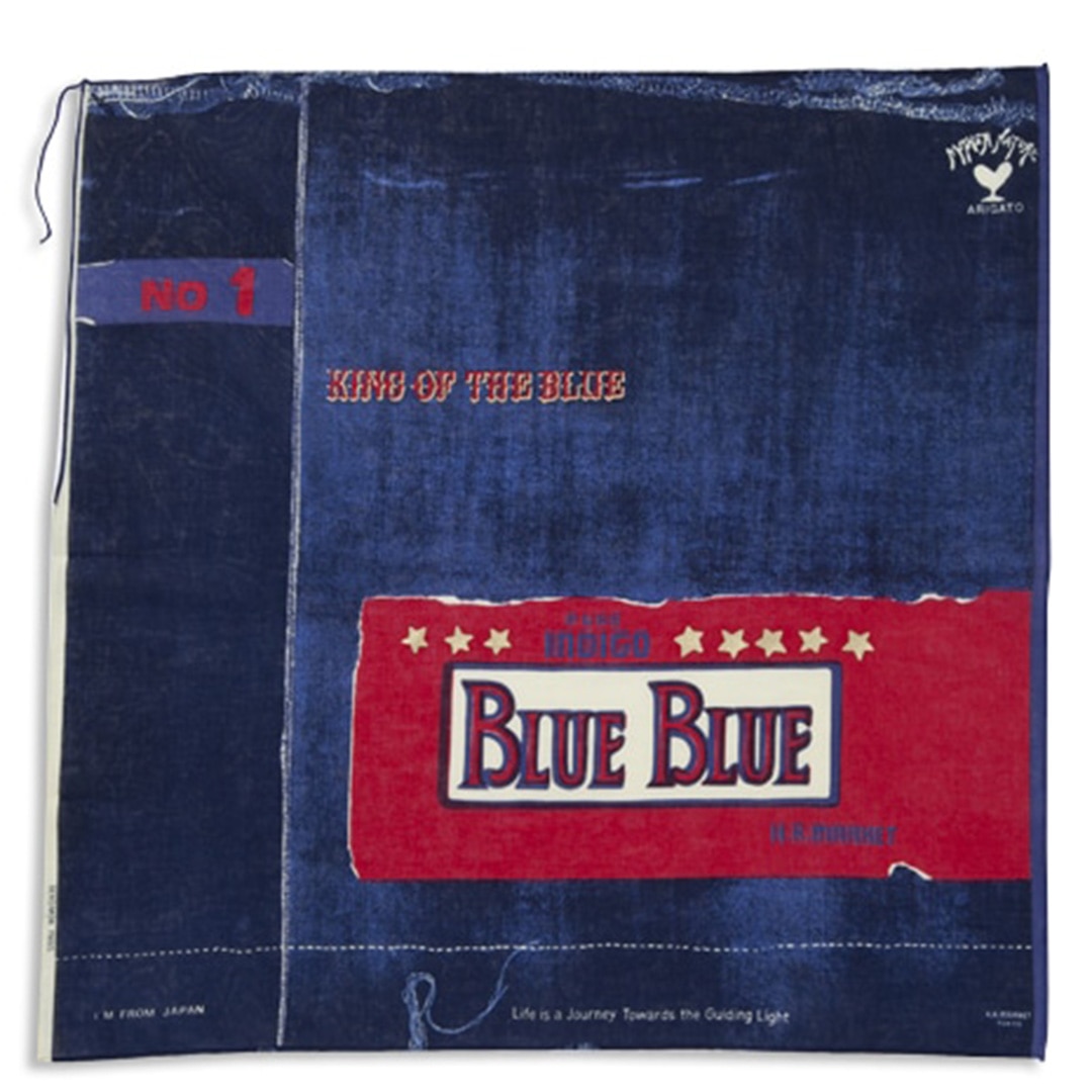 ブルーデニムバンダナ