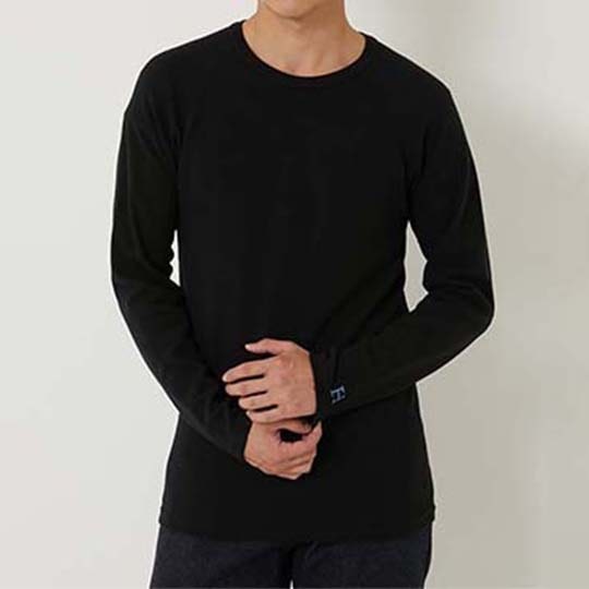 【ハリウッドランチマーケット】ストレッチフライス ロングスリーブ Tシャツ