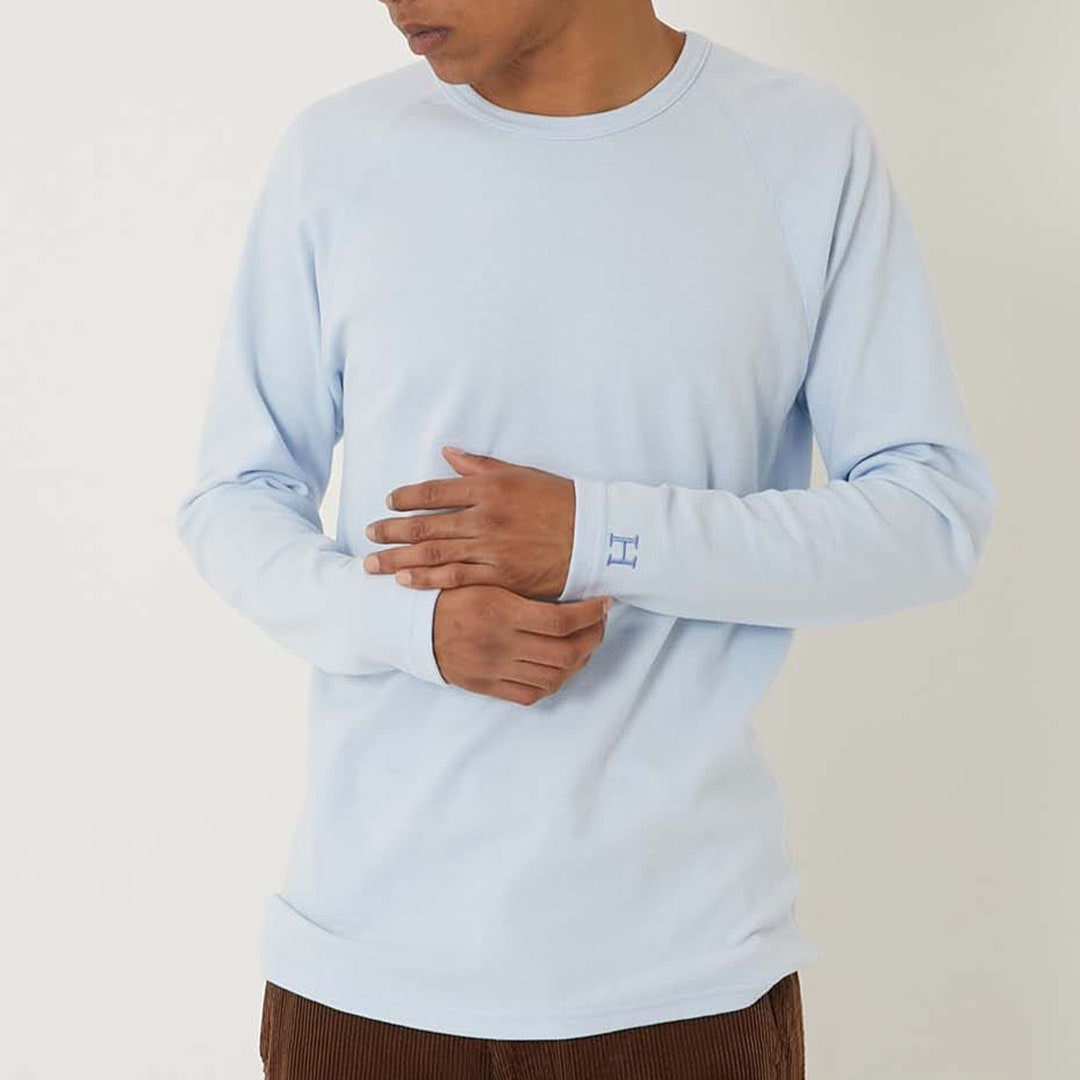 【ハリウッドランチマーケット】ストレッチフライス ロングスリーブ Tシャツ