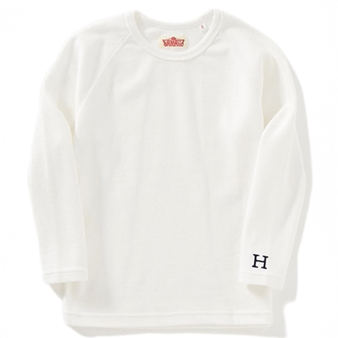 【ハリウッドランチマーケット】キッズ ストレッチフライス ロングスリーブ Tシャツ