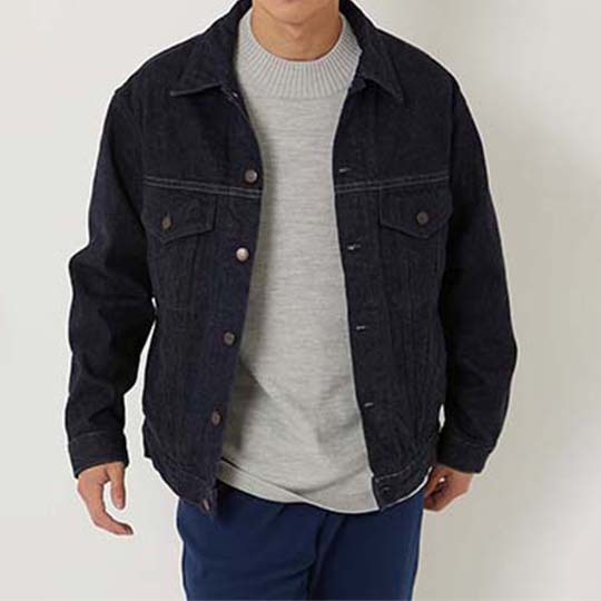 JK01 セルビッチデニム 3rdタイプ トラッカージャケット