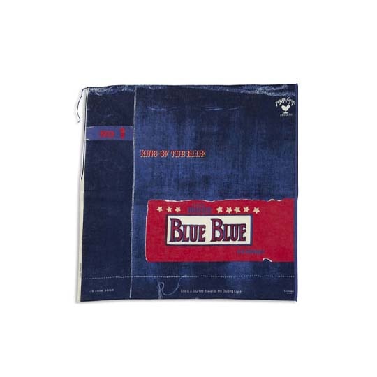 ブルーデニムバンダナ