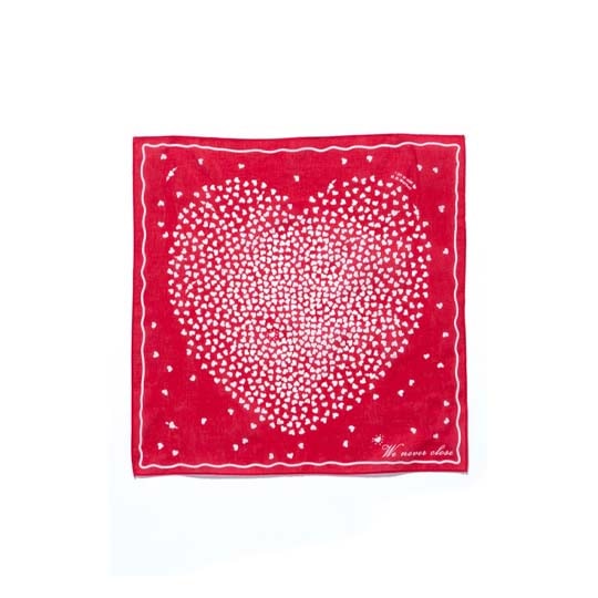 【ハリウッドランチマーケット】NEW スプリングハート バンダナ