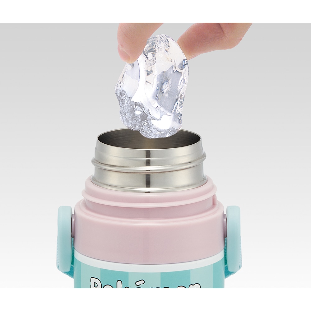 スケーター 超軽量ロック付ワンプッシュダイレクトステンレスボトル