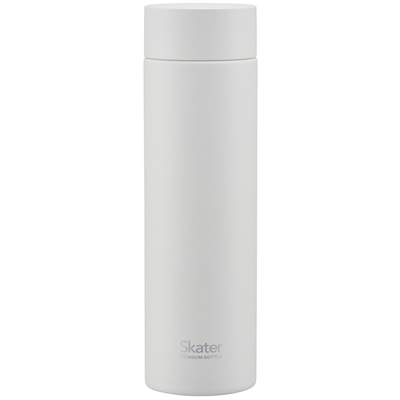 スケーター チタン製マグボトル 500ml ホワイト TMB5