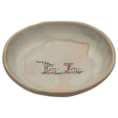 スケーター 取り皿 小 (赤膚焼) 鴻月 KONDS1