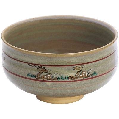 スケーター 抹茶茶碗 (赤膚焼) 鴻月 KONCH1