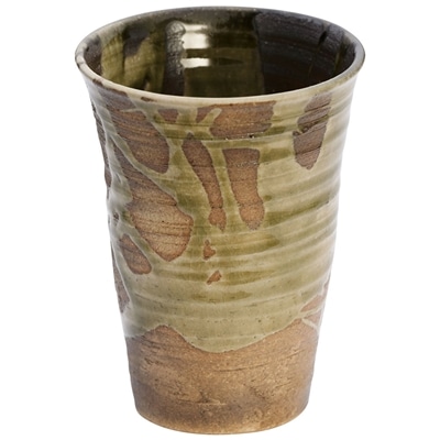 スケーター ビアカップ (信楽焼) 鴻月 KOSBE1