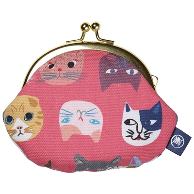 スケーター 2.6寸がま口 鴻月 ねこ博覧会 P KOUGA2