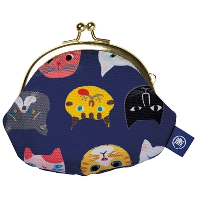 スケーター 2.6寸がま口 鴻月 ねこ博覧会 B KOUGA2