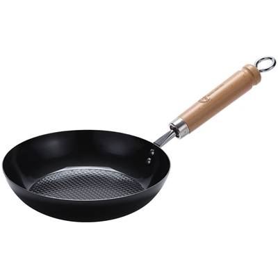 スケーター 鉄製エンボスフライパン 20cm 鴻月 KOIFP1