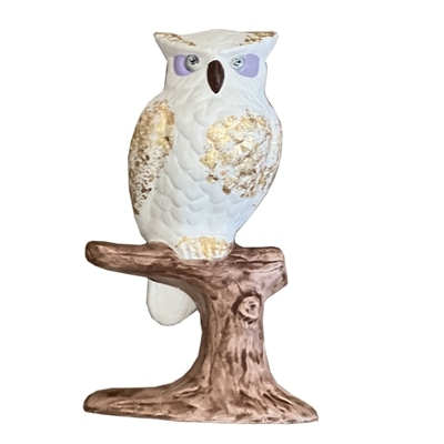 スケーター ふくろうの置き物 (清水焼) 鴻月 KOKFU1