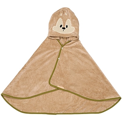 スケーター 吸水速乾 フード付バスポンチョ チップ BPO1