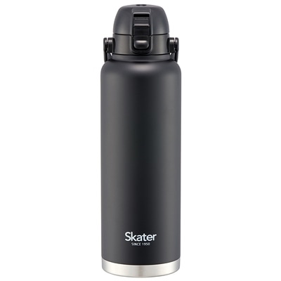 スケーター ハンドル付ワンプッシュダイレクトボトル 1500ml ブラック STD15H