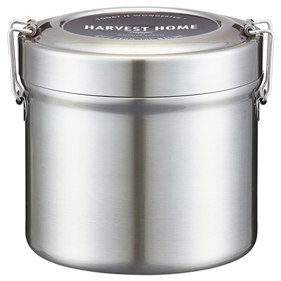 スケーター 抗菌真空ステンレスランチボックス 840ml ベーシック STLB2AG