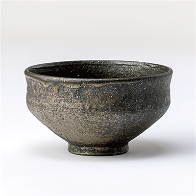 スケーター 錆いぶし茶碗 (信楽焼) 鴻月 3-3102