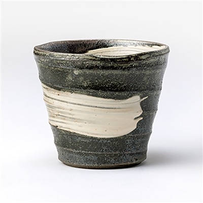 スケーター 黒磯 ロックカップ (信楽焼) 鴻月 3-3232