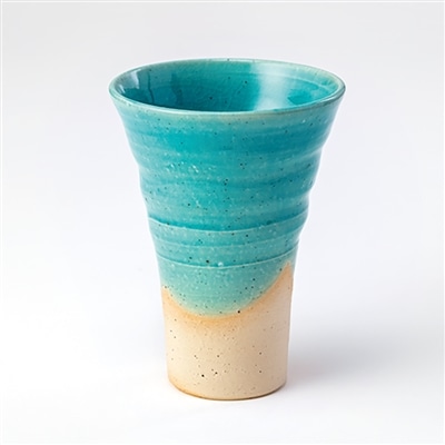 スケーター 青空 フリーカップ (信楽焼) 鴻月 3-3196