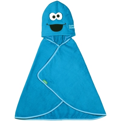 スケーター 吸水速乾 フード付バスポンチョ クッキーモンスター BPO1
