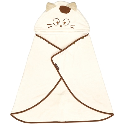 スケーター 吸水速乾 フード付バスポンチョ タマ&フレンズ (タマ) BPO1