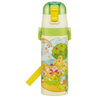 スケーター 超軽量ロック付ワンプッシュダイレクトステンレスボトル 星のカービィ プププなピクニック SDC4