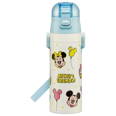 スケーター 超軽量ロック付ワンプッシュダイレクトステンレスボトル ミッキー&フレンズ/風船 SDC4