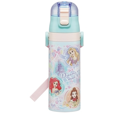 スケーター 超軽量ロック付ワンプッシュダイレクトステンレスボトル プリンセス 25 SDC4