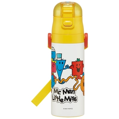 スケーター 超軽量ロック付ワンプッシュダイレクトステンレスボトル Mr.Men Little Miss SDC4