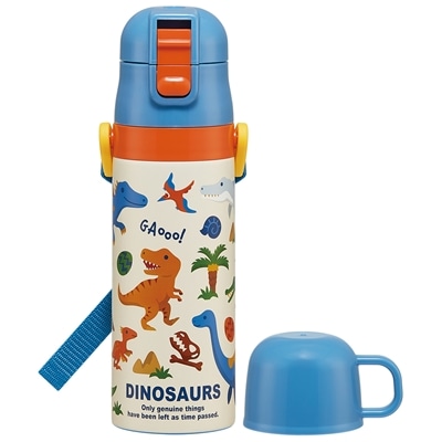 スケーター 超軽量コンパクト2WAYステンレスボトル DINOSAURS 2026 SKDC4
