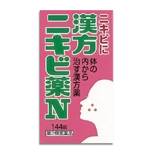 【第2類医薬品】漢方ニキビ薬N「コタロー」 144錠(12日分)【小太郎漢方製薬】清上防風湯 せいじょうぼうふうとう セイジョウボウフウトウ ニキビを体の内から治す漢方薬
