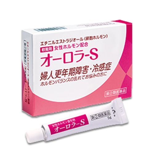 【指定第2類医薬品】オーロラ-S5g【ヴィタリス製薬】女性ホルモン軟膏剤