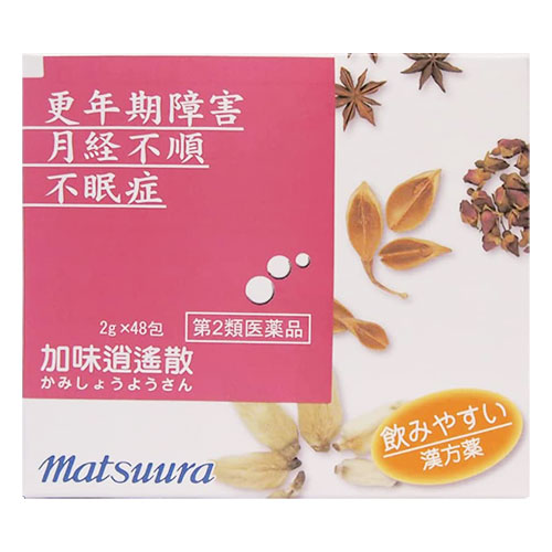 【第2類医薬品】加味逍遙散エキス〔細粒〕82g×48包(16日分)【松浦薬業】かみしょうようさんカミショウヨウサン