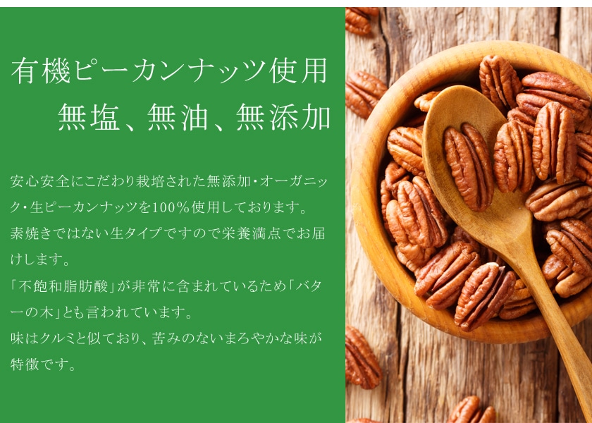 サンタローサ ピーカンナッツ 100g ペカンナッツ 無添加 オーガニック 有機JAS