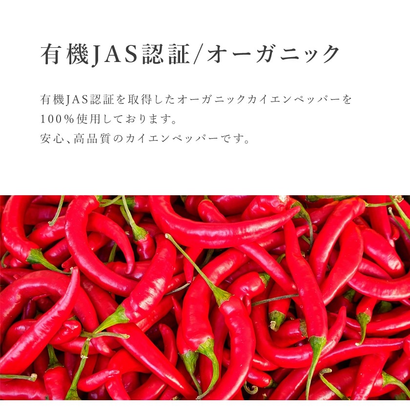 サンタローサ カイエンペッパー 50g オーガニック 有機JAS 無添加 スパイス 唐辛子 粉末 カエンペッパー とうがらし トウガラシ