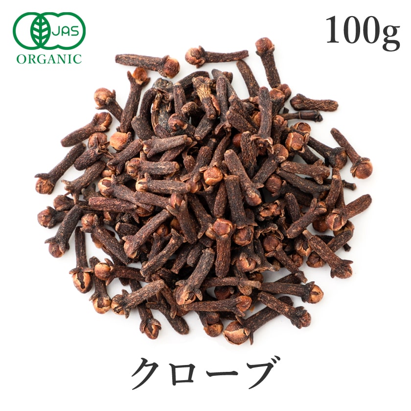 サンタローサ クローブ ホール 100g 最高級 オーガニック 有機JAS 無添加 スパイス clove 香辛料 丁子 丁香