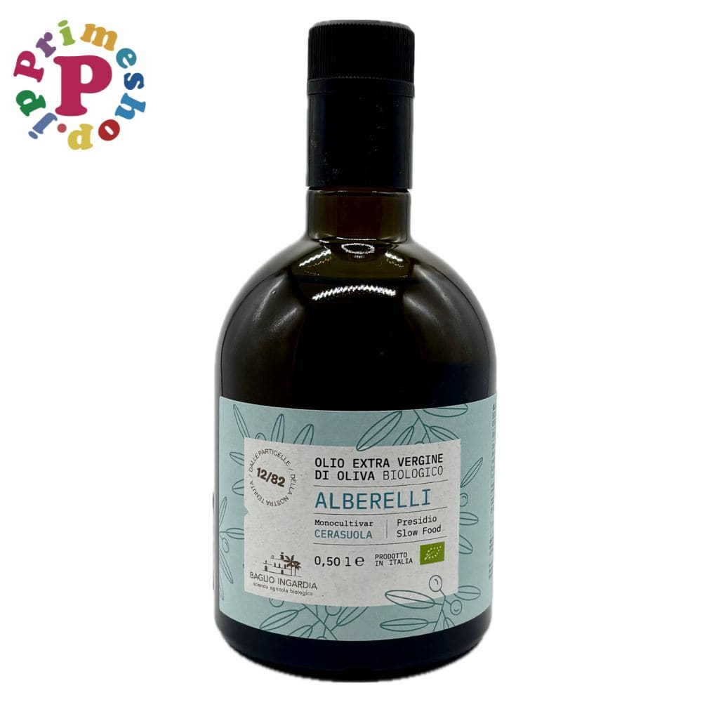 [バッリョ インガルディア] アルベレッリ エキストラバージンオリーブオイル 500ml 有機栽培 BAGLIO INGARDIA イタリア／シチリア産 高級【賞味期限2027年1月31日】