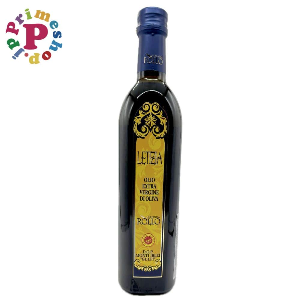 オリーブオイル レティツィア DOPモンティ・イブレイ エキストラバージン 500ml イタリア シチリア産 トンダ・イブレア種100％ LETIZIA