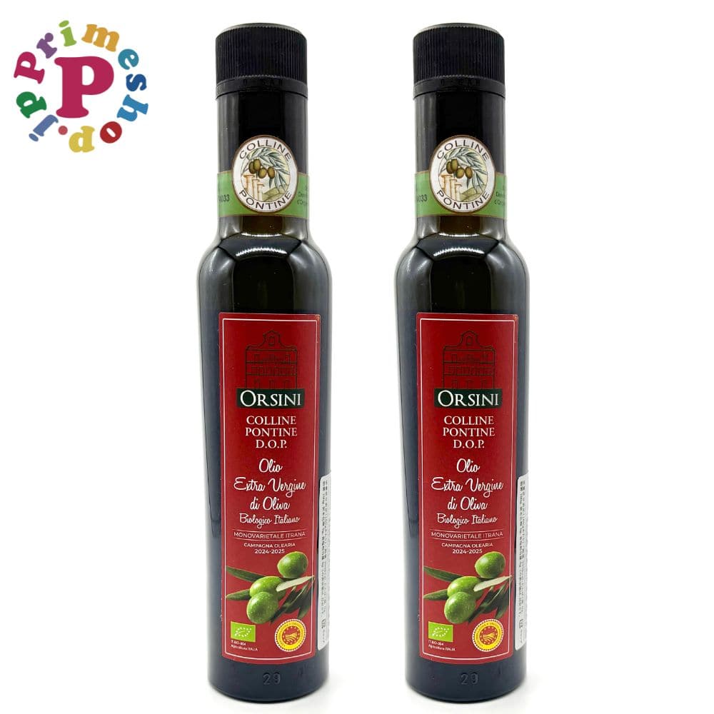 オリーブオイル オルシーニ DOPコッリーネ・ポンティーネ エキストラバージン 250ml×2本 イタリア ラツィオ州 イトラーナ種100% ORSINI