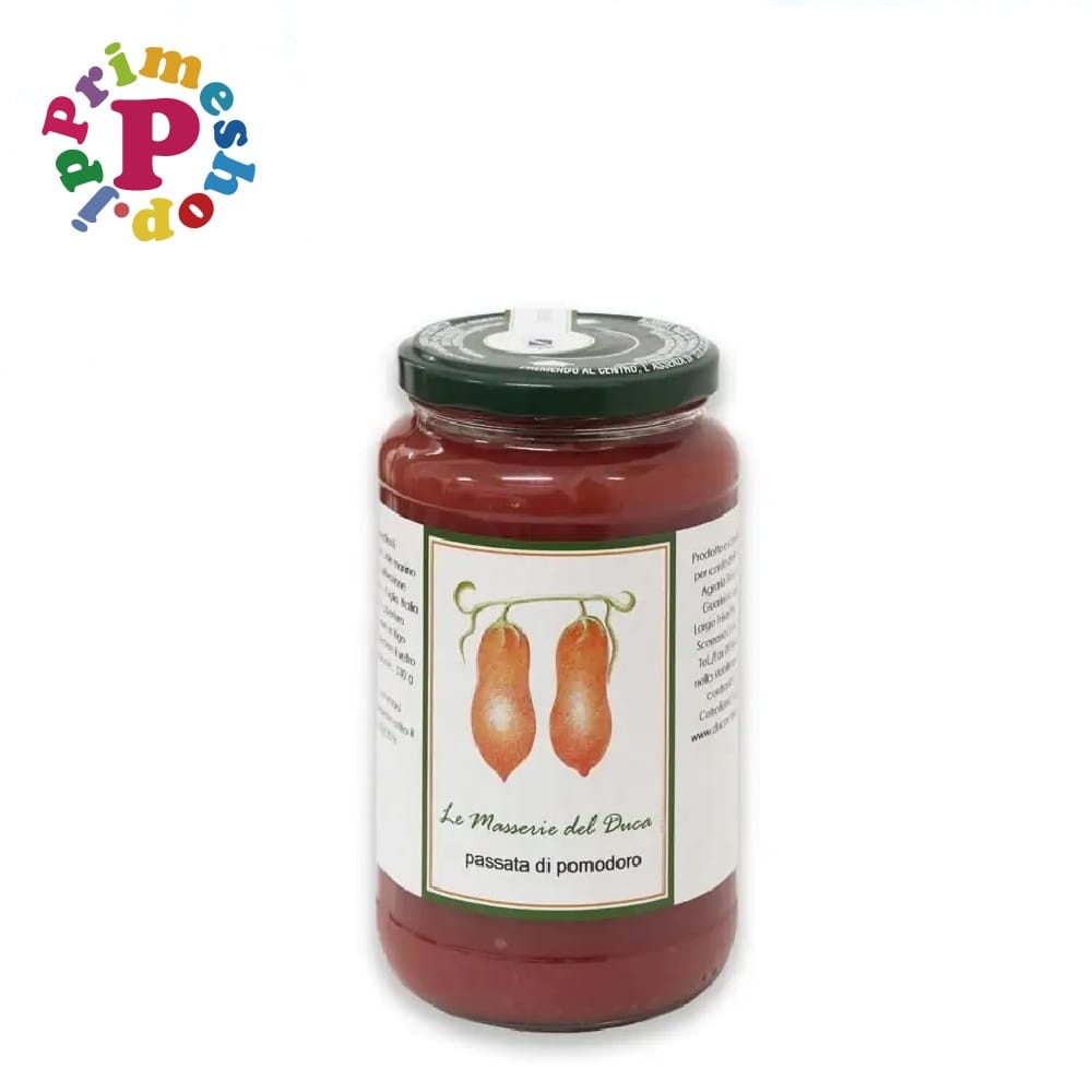 イタリア産 デュカ トマトピューレ 530g DUCA CARLOGUARINI社 パッサータ 【賞味期限2027年4月10日】