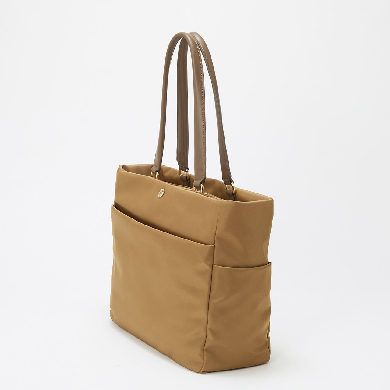 【Breath TOPKAPI】ナイロン 多機能 A4 トートバッグ / 撥水 キャメル FREE