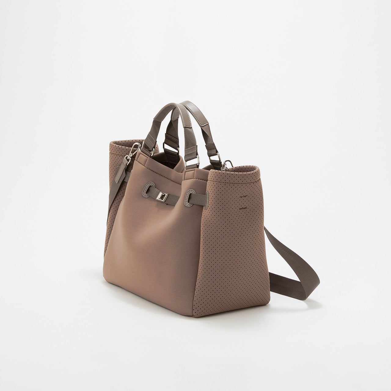 【TREASURE TOPKAPI】ネオプレン 2way A4 トートバッグ グレージュ FREE