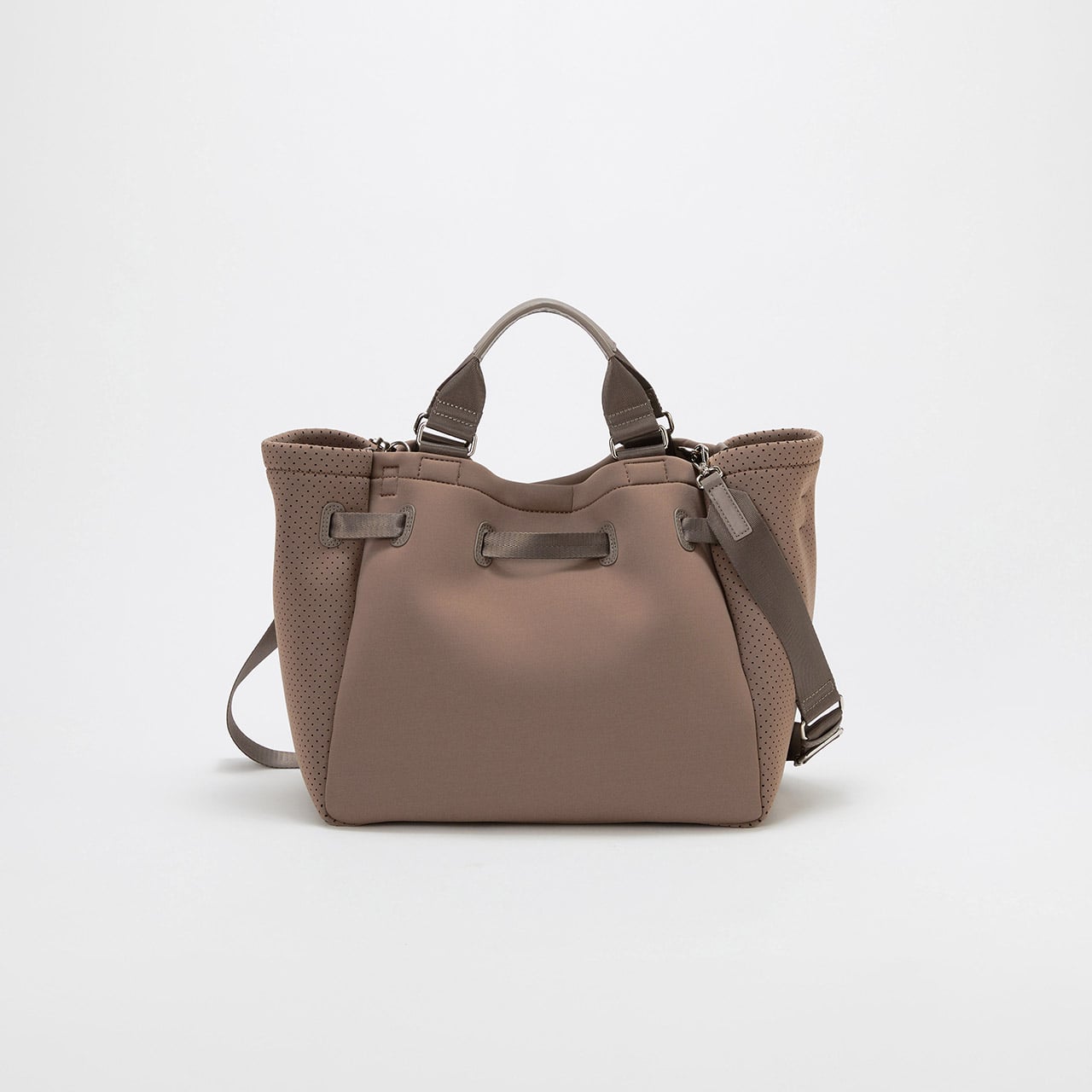 【TREASURE TOPKAPI】ネオプレン 2way A4 トートバッグ グレージュ FREE