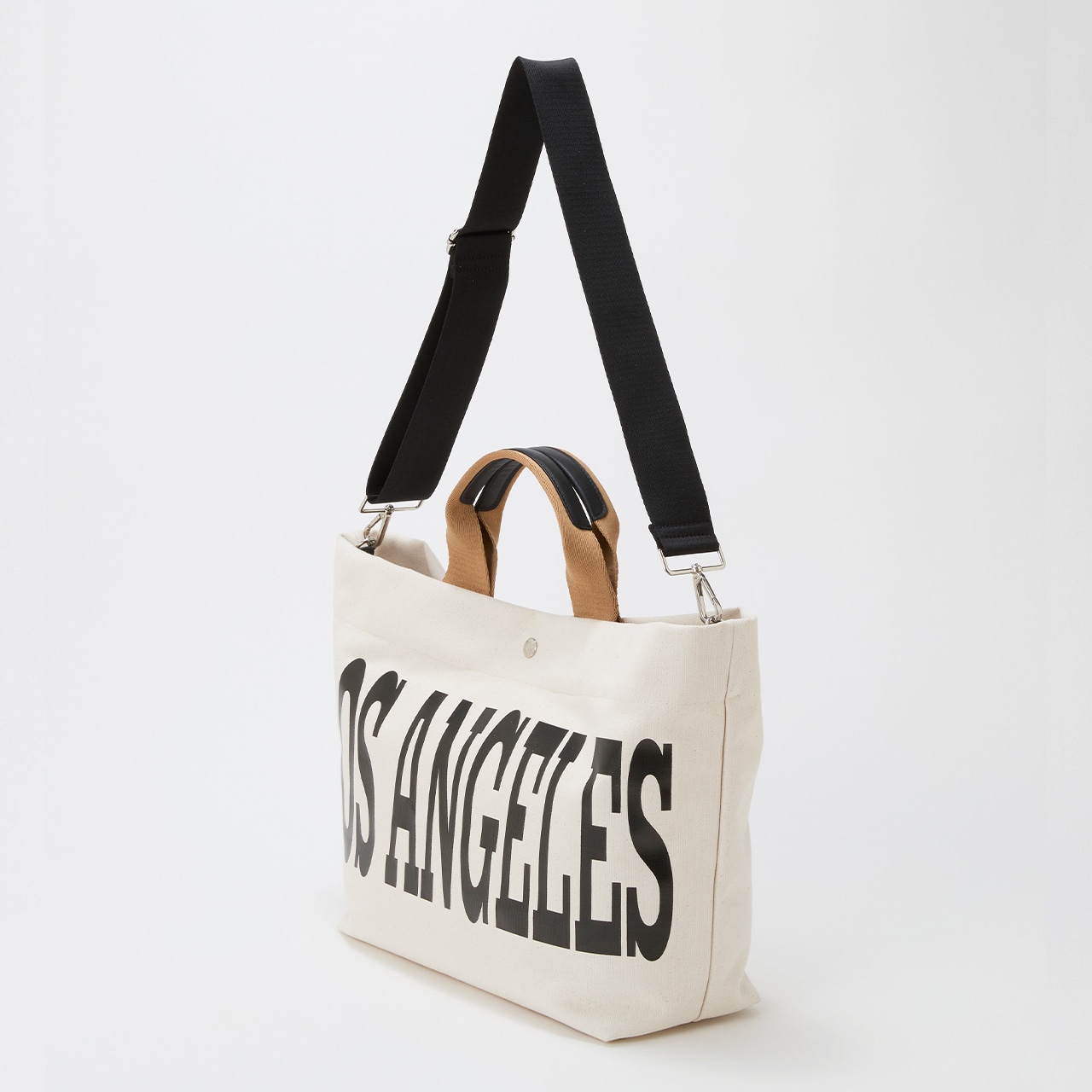 【Breath TOPKAPI】シティ プリント キャンバス 2way トートバッグ / A4対応 オフ FREE