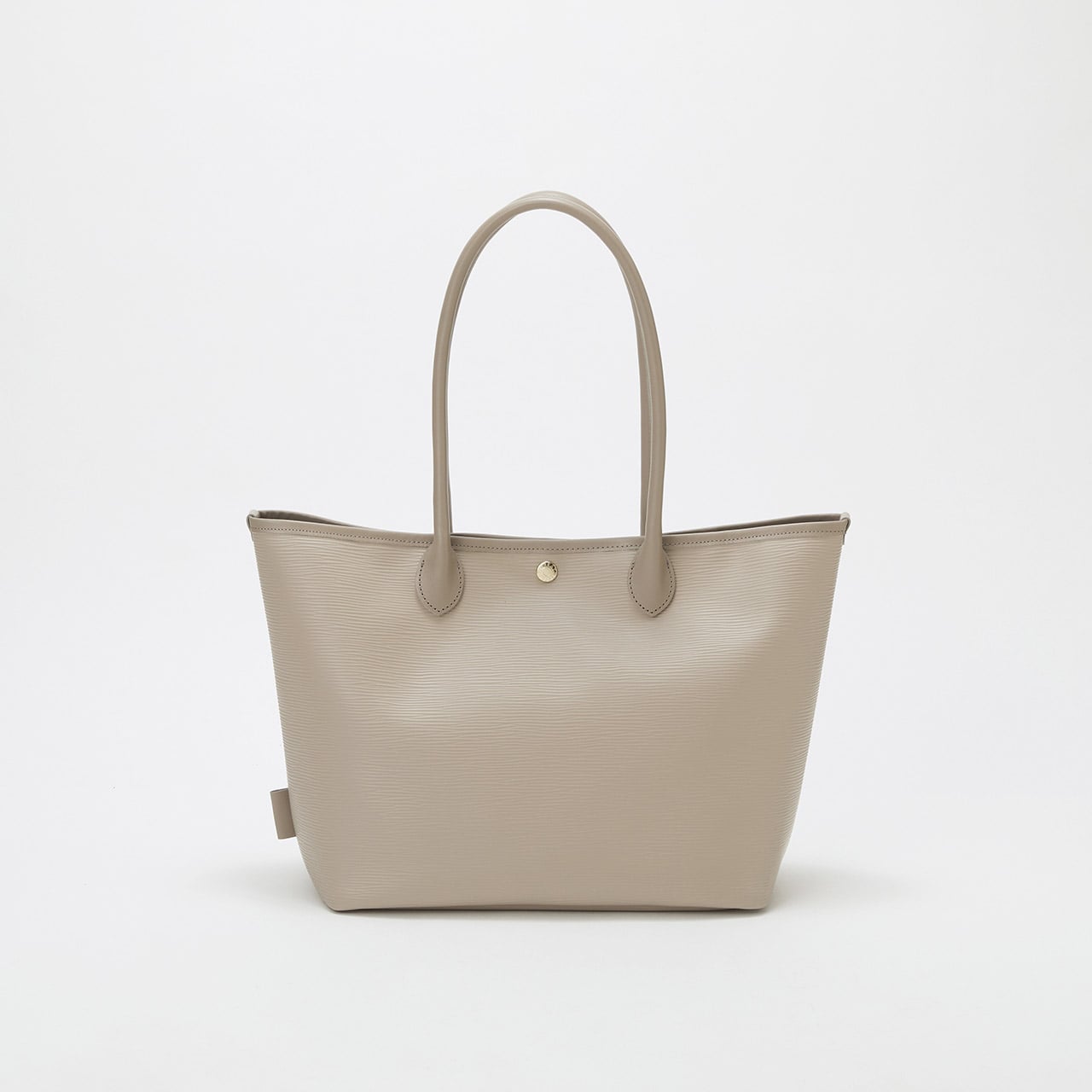 【Breath TOPKAPI】RIPPLE リプル レザーハンドル A4 トートバッグ グレージュ FREE