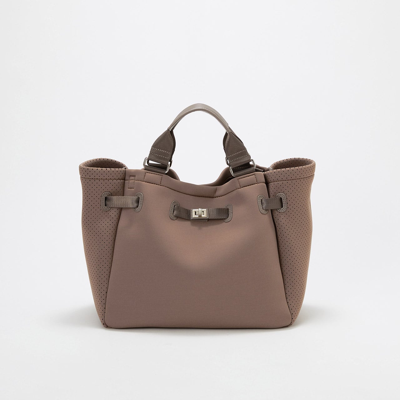 【TREASURE TOPKAPI】ネオプレン 2way A4 トートバッグ グレージュ FREE