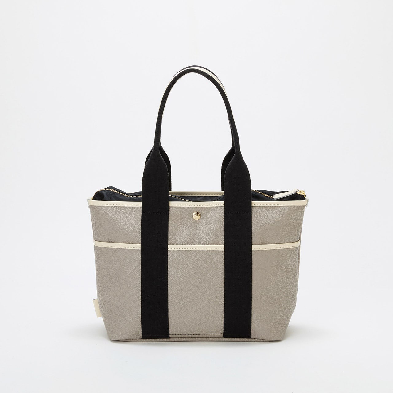 【Breath TOPKAPI】SCOTCH GRAIN スコッチグレイン シンプル A4 トートバッグ クリーム FREE