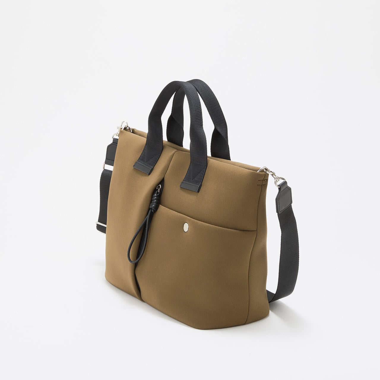 SORT ソート ネオプレン 2way A4 トートバッグ カーキブラウン FREE