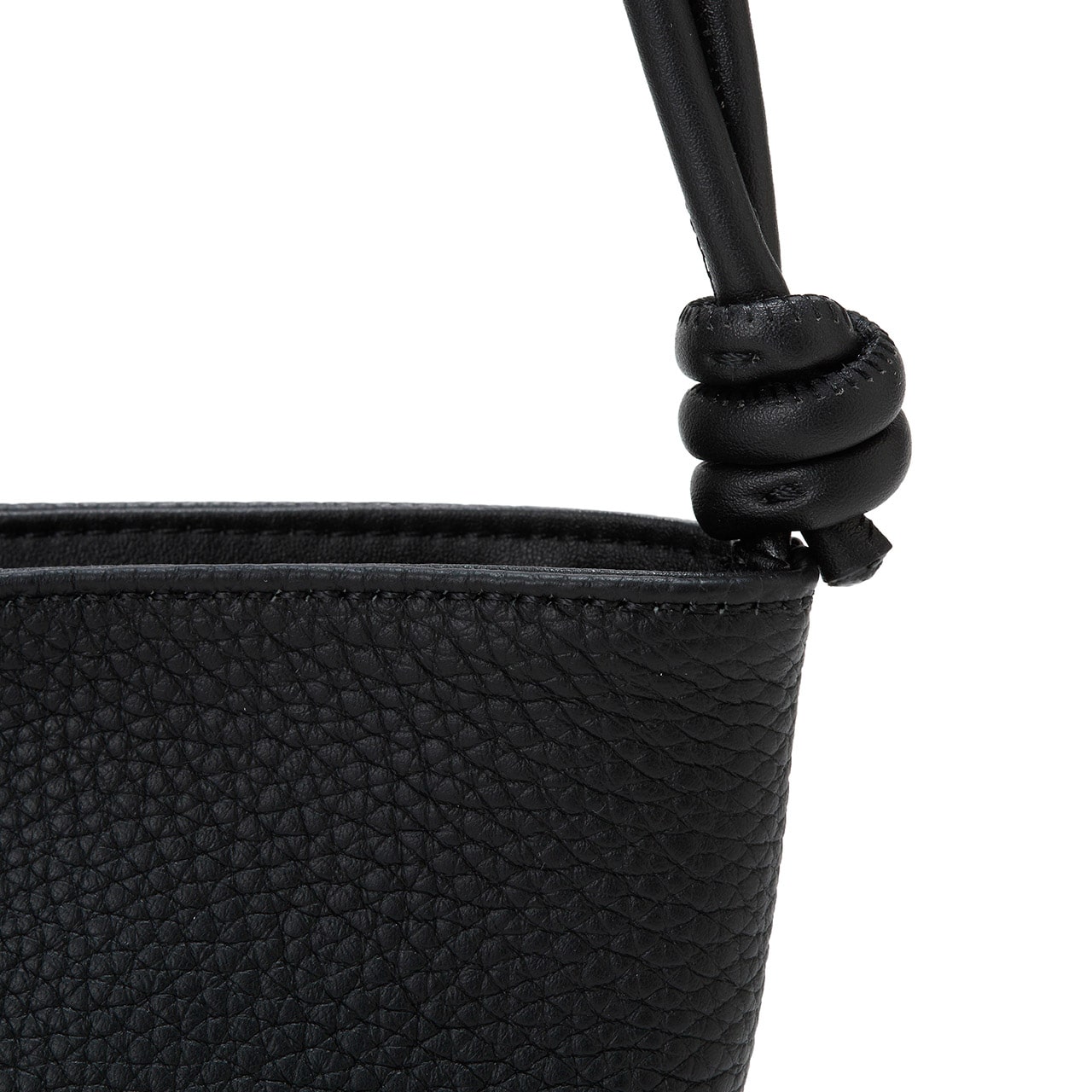 【Breath TOPKAPI】シュリンクレザー ノットハンドル 2way ショルダーバッグ グレージュ FREE